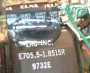 Photo of glue, holding new module to old.