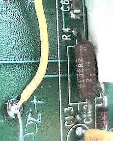 A loose diode on main board!