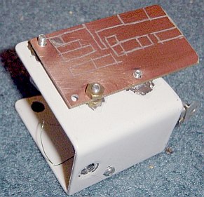 Etched Delta PC board, before parts