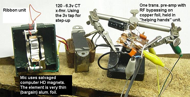 HOMEBREW Ribbon micorphone