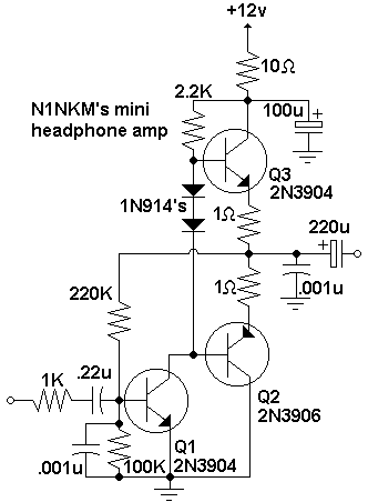 Headphone amp V1.0 schematic