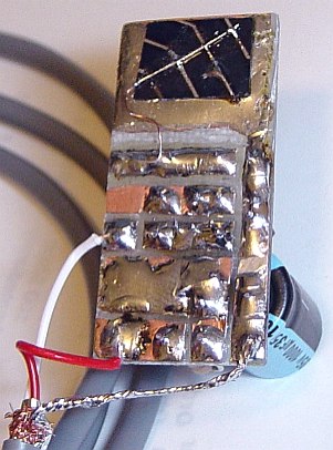 Bottom view of preamp module
