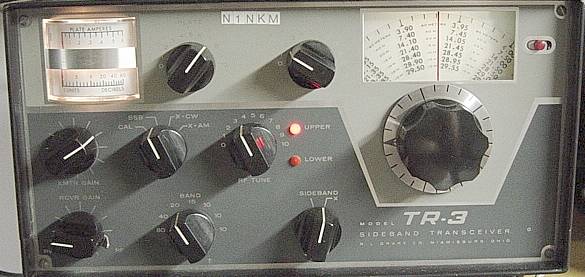 Closeup of TR-3 rig